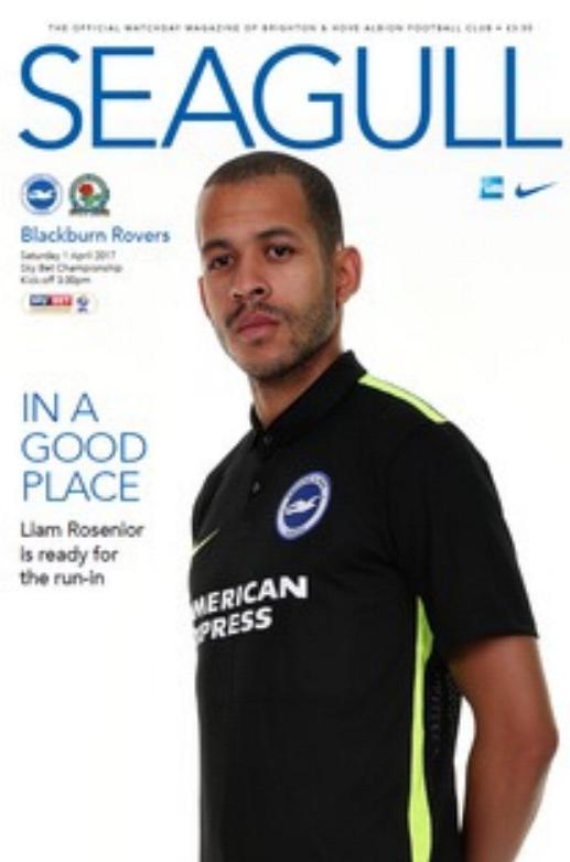 BRIGHTON v BLACKBURN ROVERS 2016/17